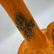 West Germany pottery candle holder