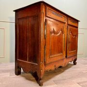 Provençal Buffet In Walnut From Louis XV 18th Century