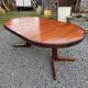 Baumann extendable teak table from the 1960s (2 extensions)