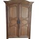 Antique solid wood wardrobe