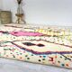 Colorful handmade wool Berber rug 320 X 180 CM