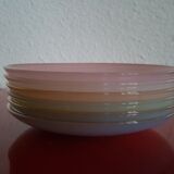 Lot 6 pastel Arcopal subcups