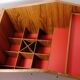 Bar on wheels teak and Rosewood - Denmark 1964