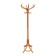 Coat rack – Vintage – Storage – Curved brown wooden parrot
