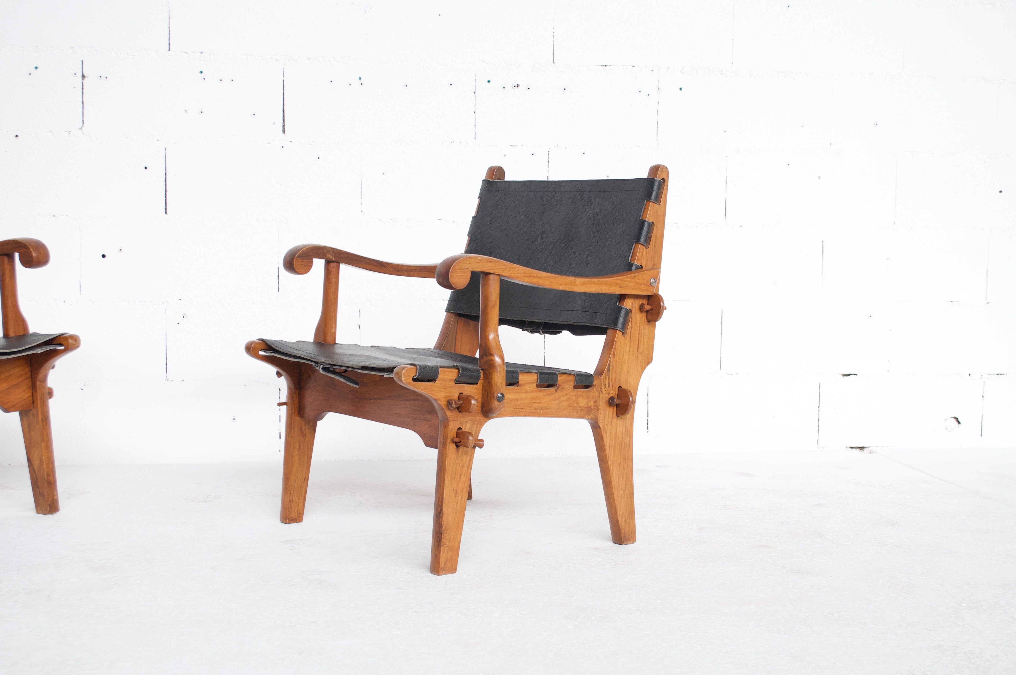 Pair of armchairs by Angel Pazmino circa 1960