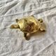 Cendrier " tortue " en laiton