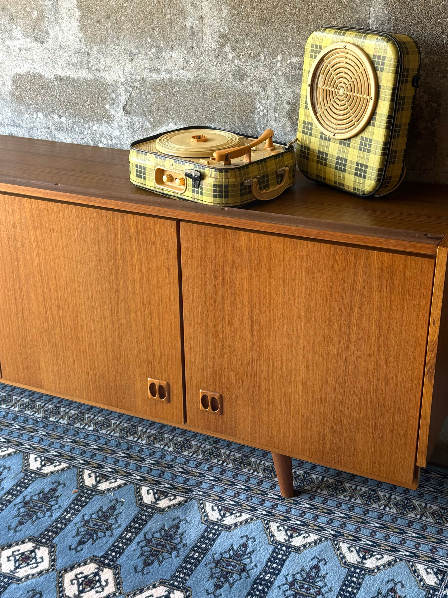 Enfilade scandinave vintage en teck, 1970