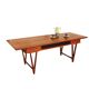 Model 32 v-legged teak coffee table by e.w.bach for møbelfabrikken toften, denmark, 1960s