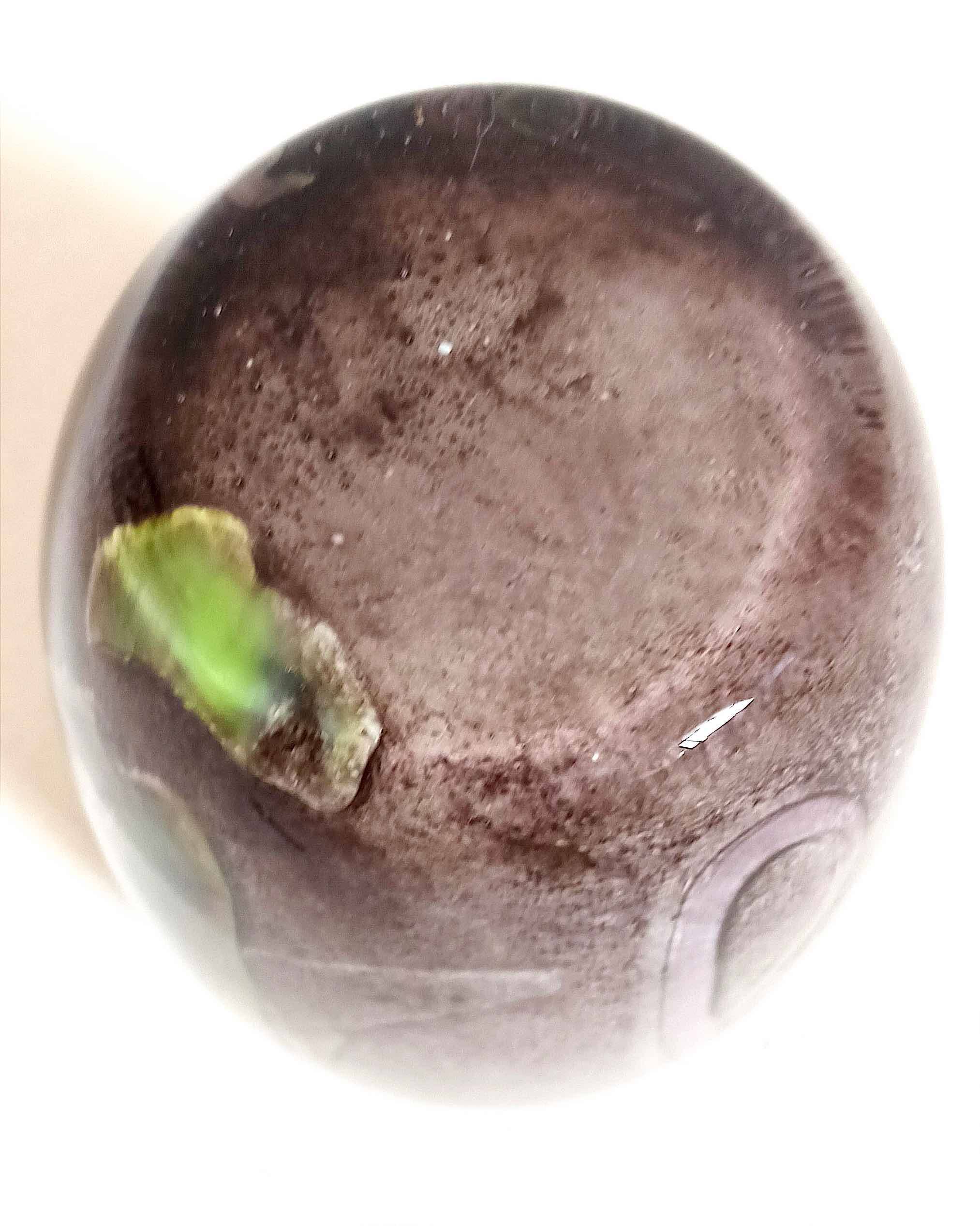 Vase signé La Rochère cristal Hauteur 25,8 cm