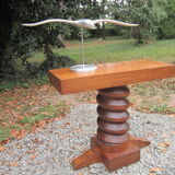 Pair of bedside tables press screws