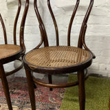 Pair of bistro chairs J&J Kohn early twentieth century