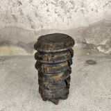 Small vintage press screw saddle