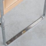 Set of Six Hans J Wegner 'JH811' Mid-Century Steel and Leather Dining Chairs