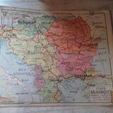 Old poster of geography.