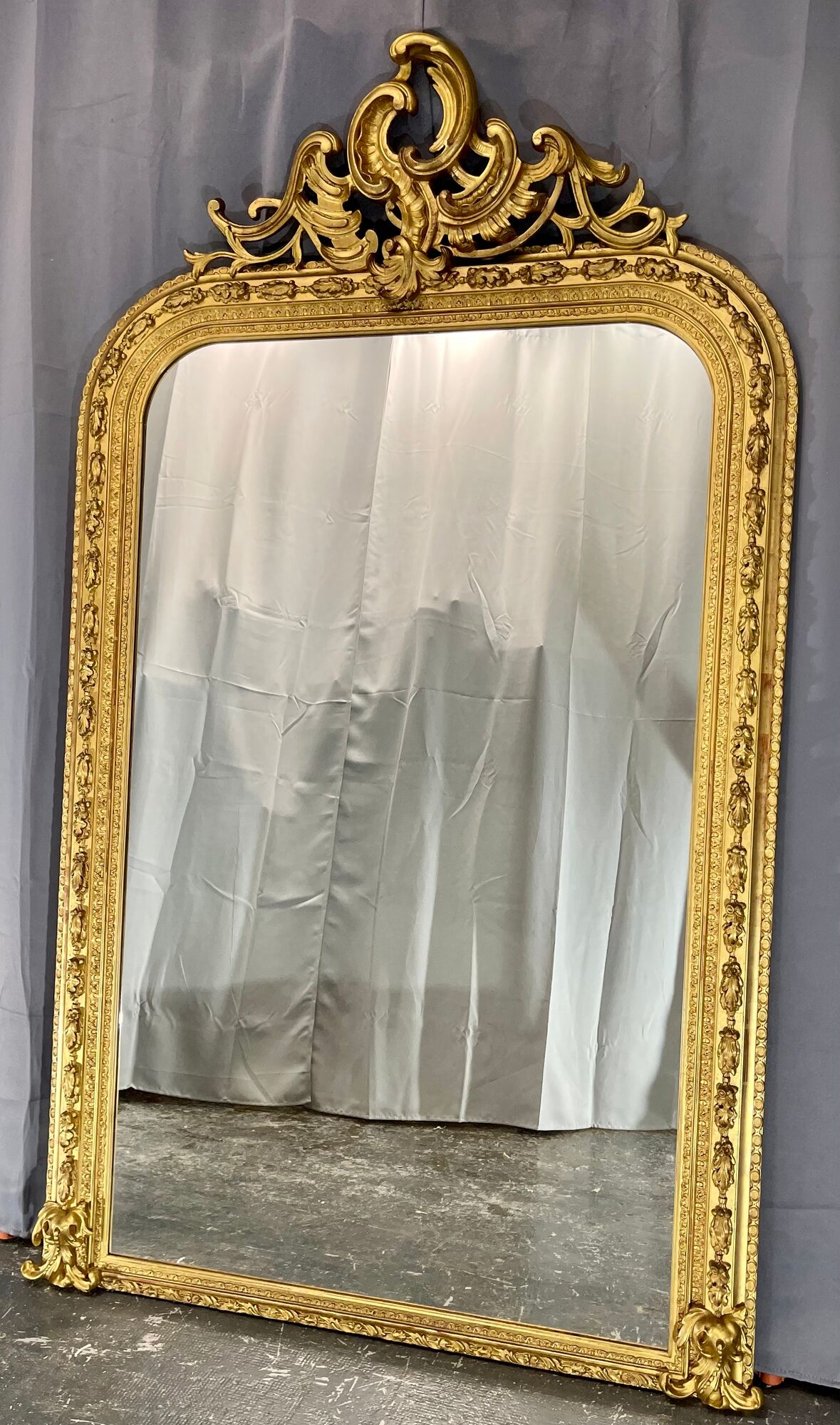Miroir 178 x109 époque XIXè, Napoléon III