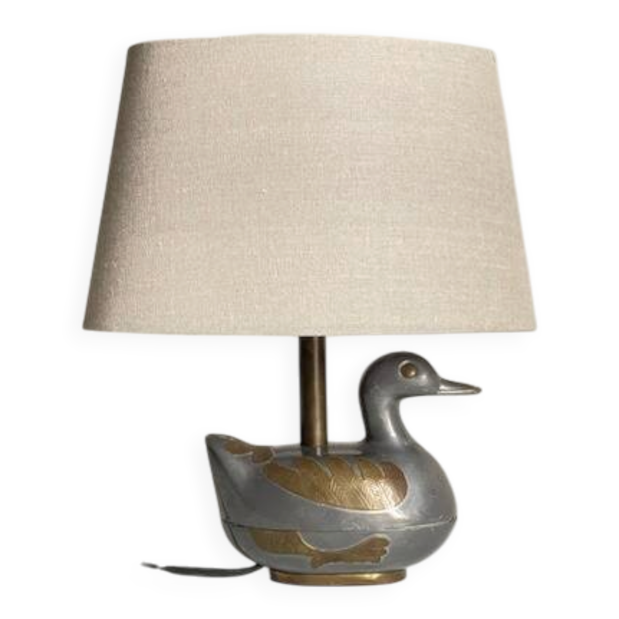 Vintage duck lamp