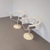 2 x Lusch chair / space age / 1970s