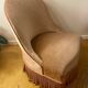 Nude pink toad chair