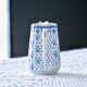 Oscar Shaller 1909 Fleur de Lys Porcelain Pitcher