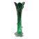 Murano glass art vase blown. Design in the shape of a trunk/floral base. Height 26 cm.