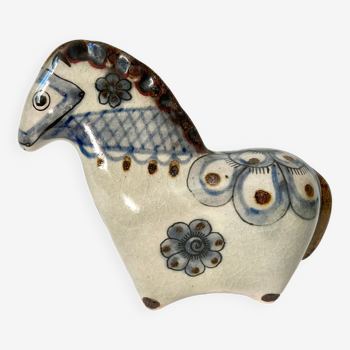 Ceramic horse from Mexico