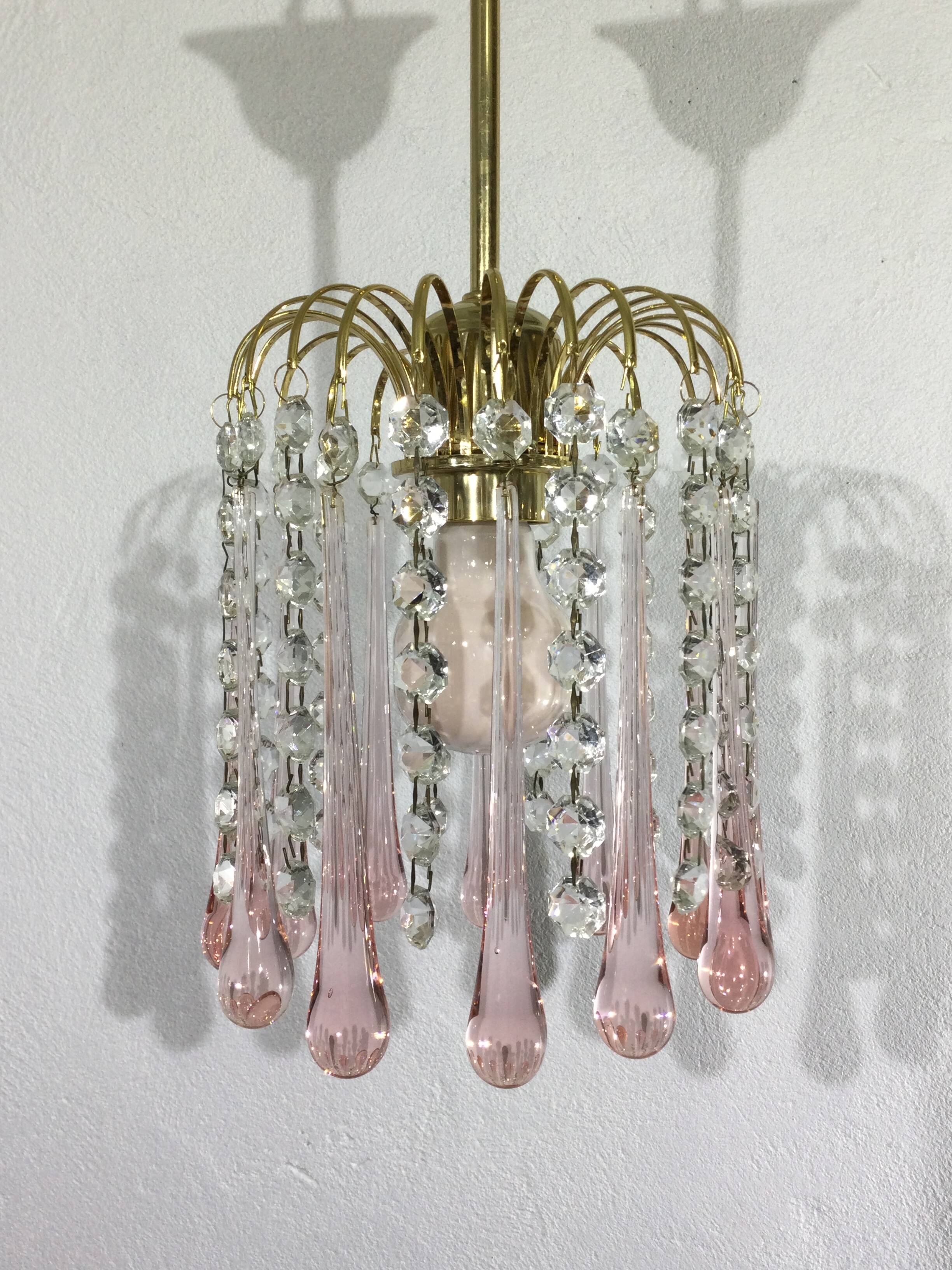 Murano 1 Light Chandelier
