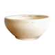 Plat creux saladier en grès beige