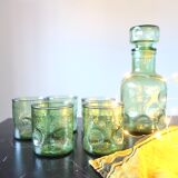 Lot of glasses and bottle