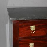 Commode Retour d'Egypte En Acajou Début XIX