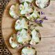 Set of 10 antique slip plates with flower decorations