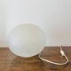 Italian Pebble Lamp in Speckled White Glass (1980) – 29 cm