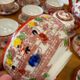 Vintage Oriental Geisha Girl Tableware: 10-piece coffee set