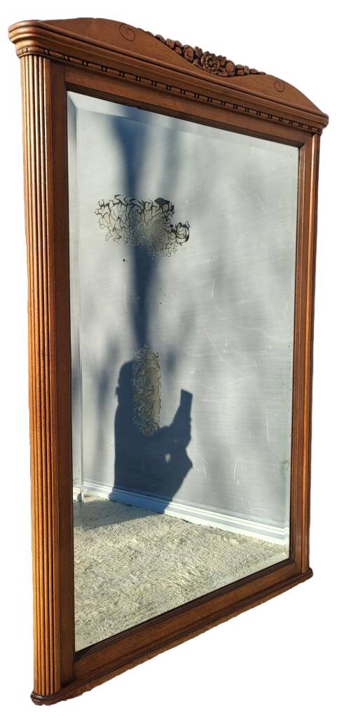 Scalable Art Deco trumeau mirror