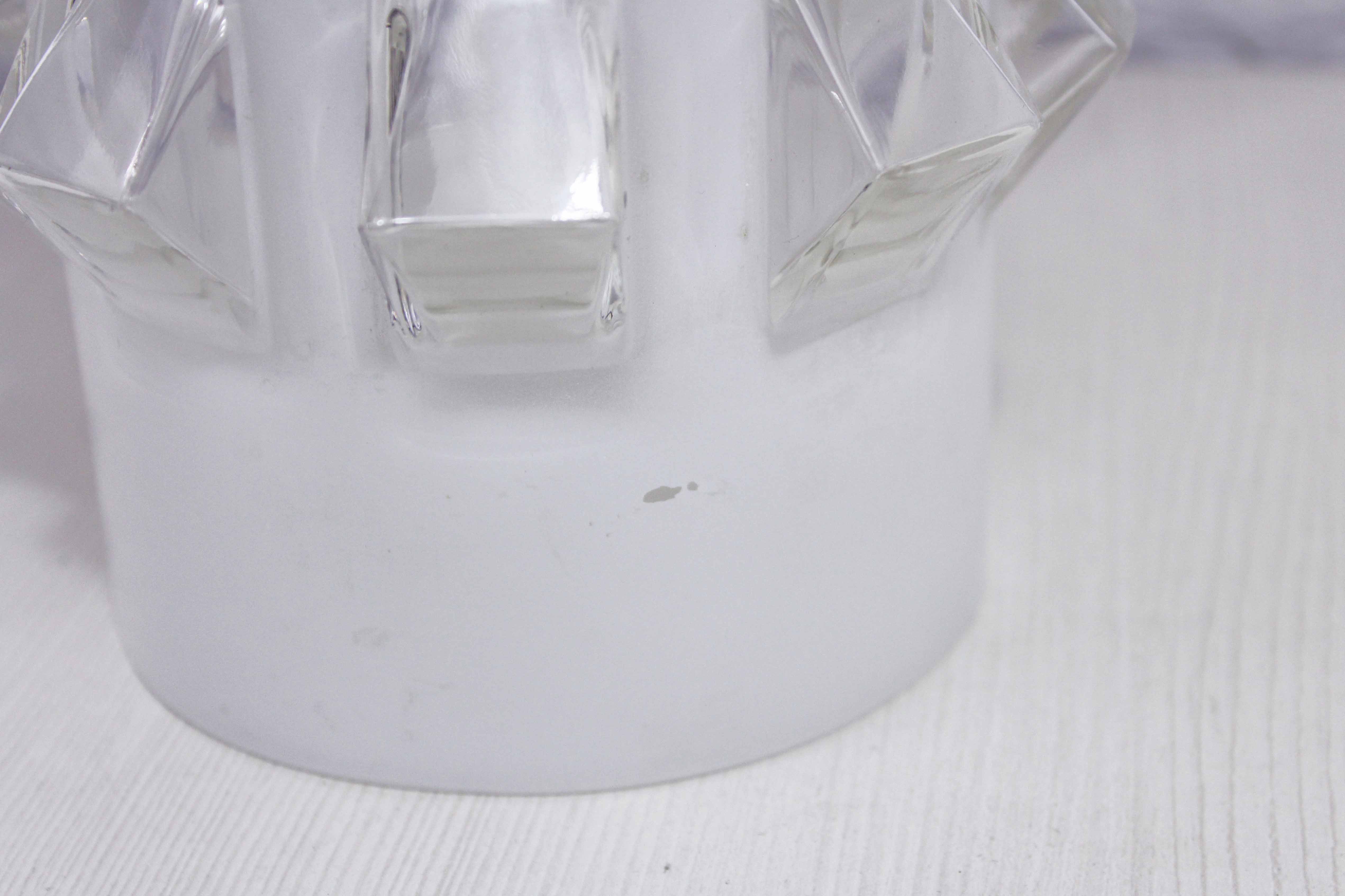 Glass table lamp 1970