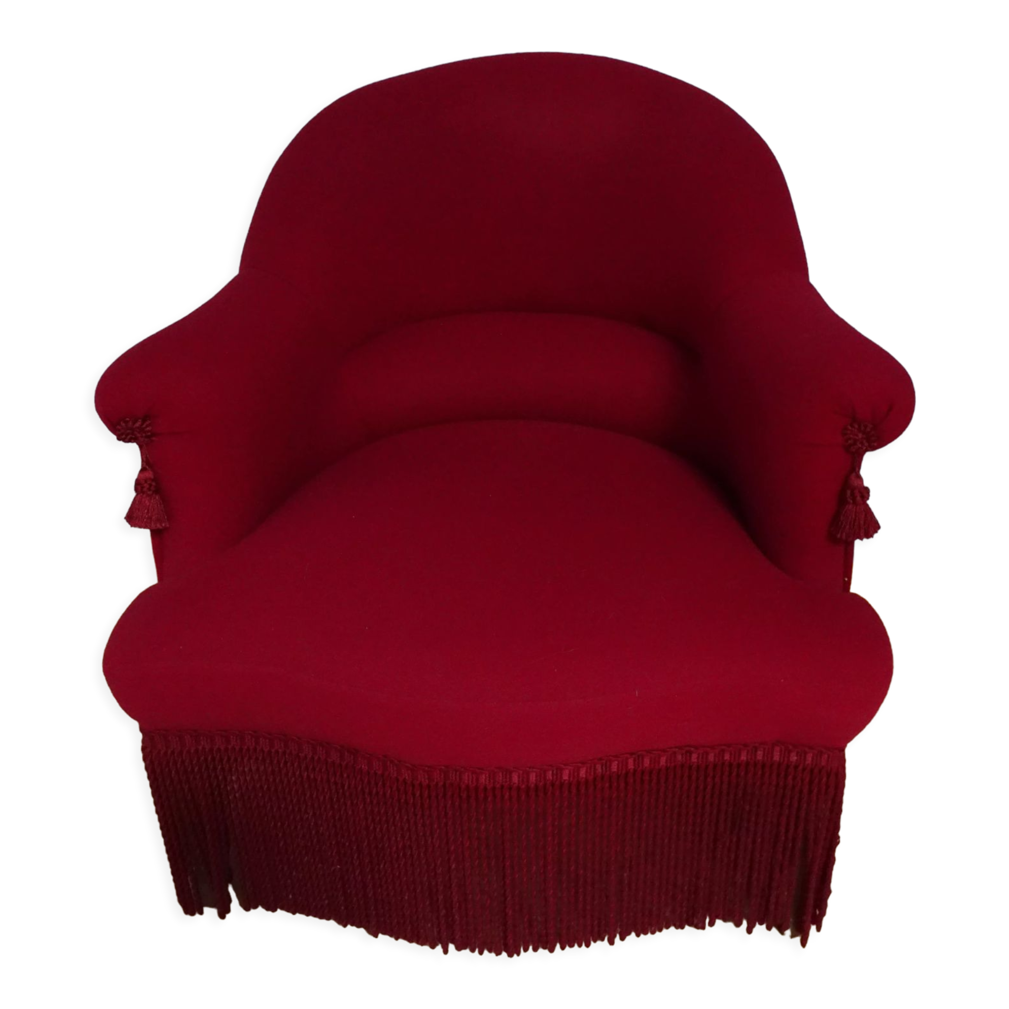 Red toad armchair vintage top