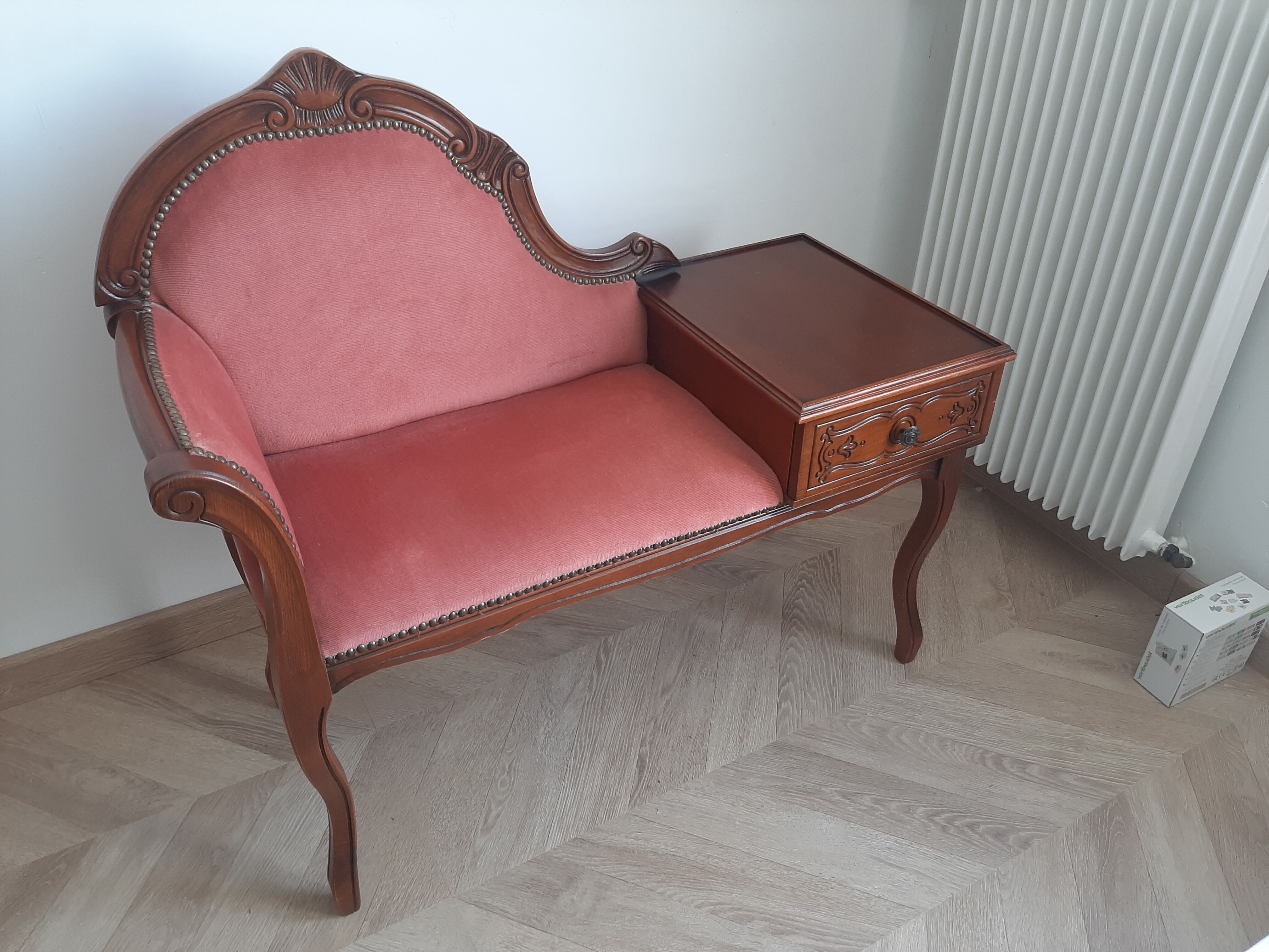 Armchair entrance furniture - loveseat- louis xv style