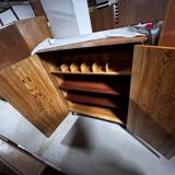 Cabinet fonctionnaliste par jindřich halabala pour up zavody, années 1950, tchécoslovaquie