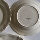 6 Sarreuemines ivory plates to gadroons