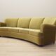 Green velour sofa, Danish design, 1960s, production: Denmark