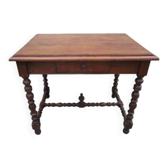 Small old oak desk