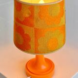 Vintage orange lamp 1970 1980