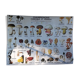 School poster / m.d.i / mushrooms edible and poisonous 1975
