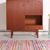 Vintage high sideboard, modernist style, L116cm