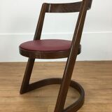 Set of 6 chairs Baumann Halfa design 70's