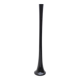 Large black glass vase 115cm