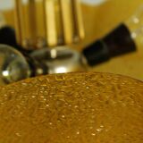 Fountain pendant light from Kamenický Šenov, 1970s