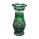 Bohemian crystal vase