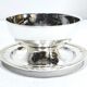 Gallia - silver-plated metal saucepan vendôme model