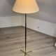 Floor lamp metal brass year 50 design Lunel / vintage