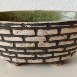 Ceramic cactus planter 50s